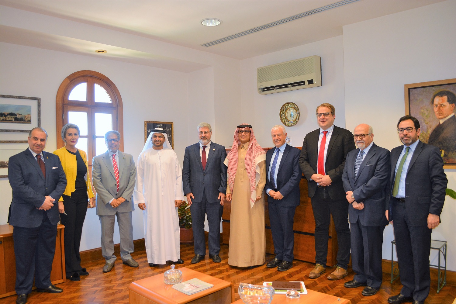 Al Rasheed lecture at the American University of Beirut about rural development